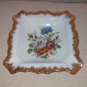 Kleiber: Small floral ashtray